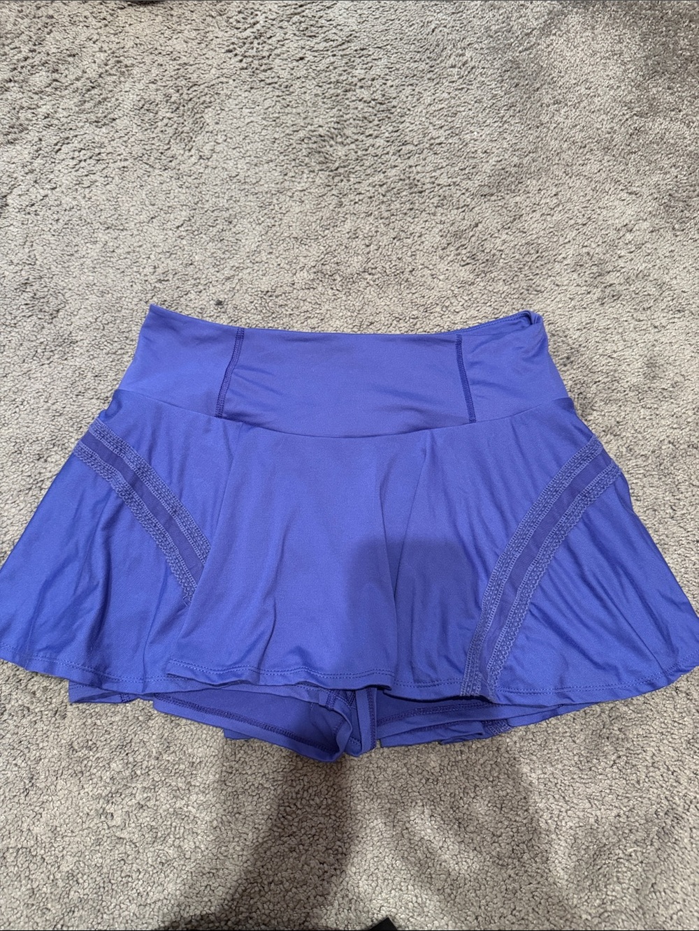 Free People Movement Women's Athletic Skort in Periwinkle Blue